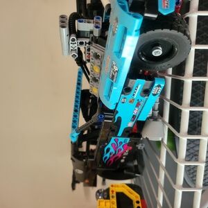 Lego Technic Construction Set Blue and Black